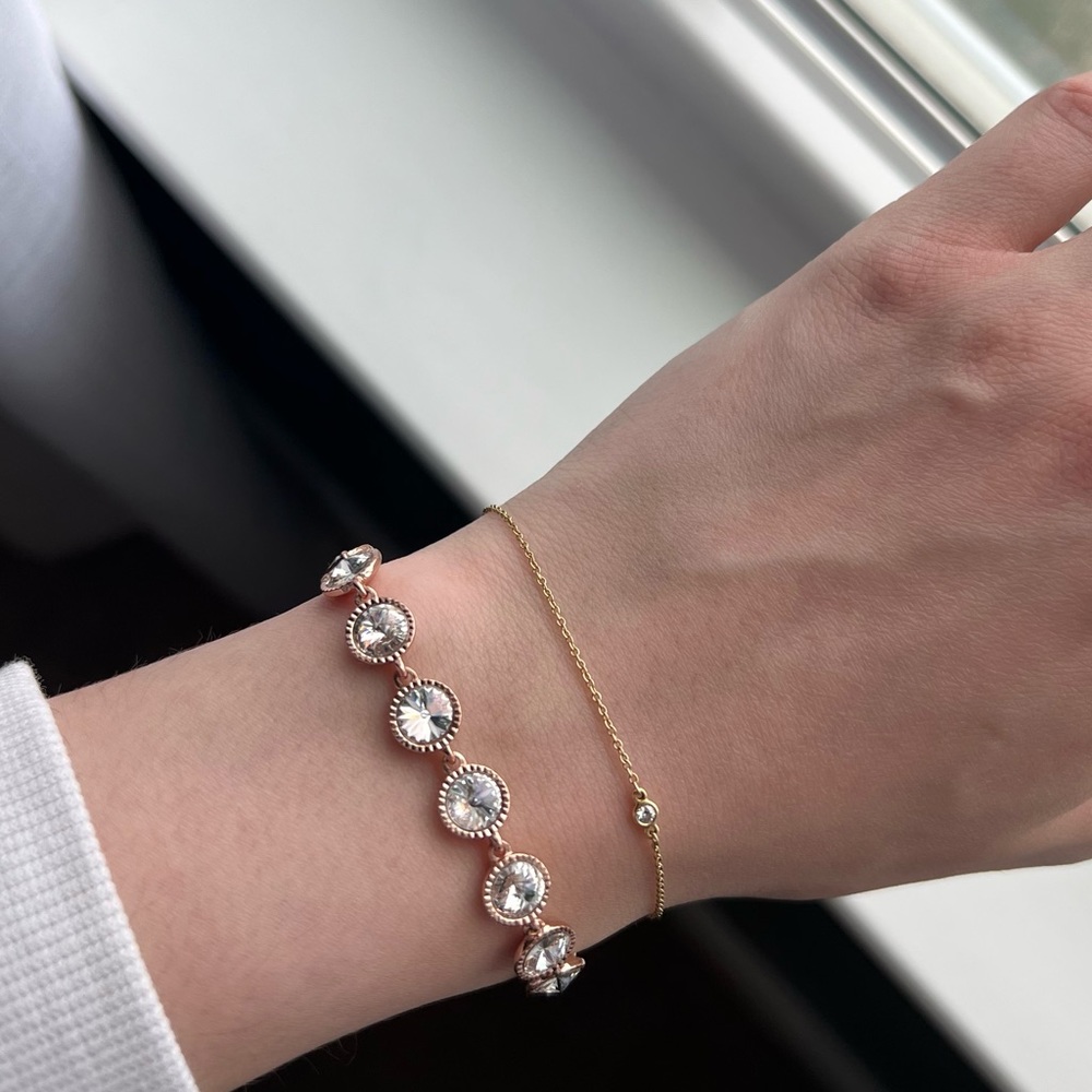 Ted Baker Rose Gold Gem Bracelet